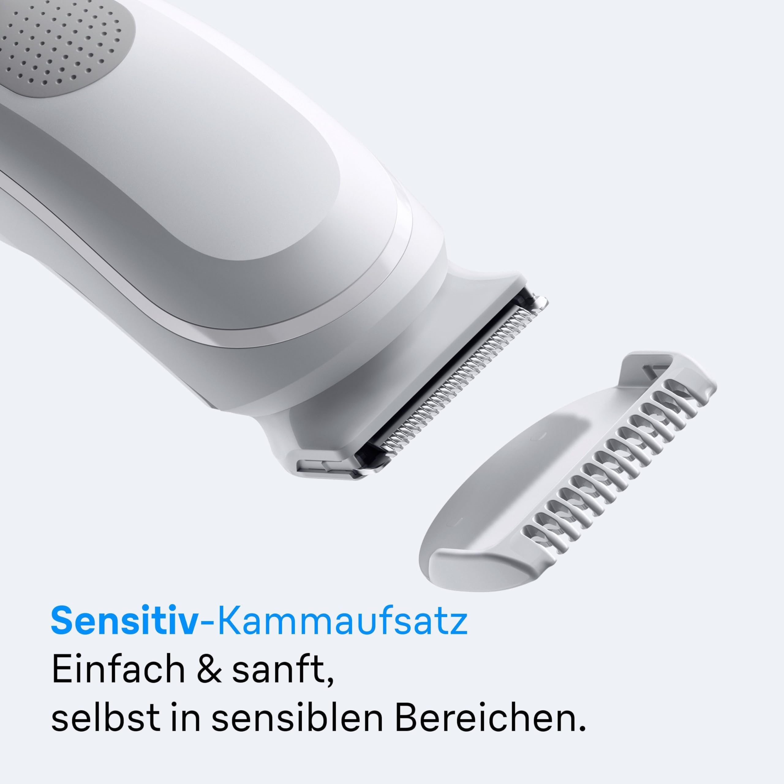 HerrenLux Pro Series 3, Elektrischer Körperrasierer Herren mit 3 Zubehörteile, BG3530, Grau