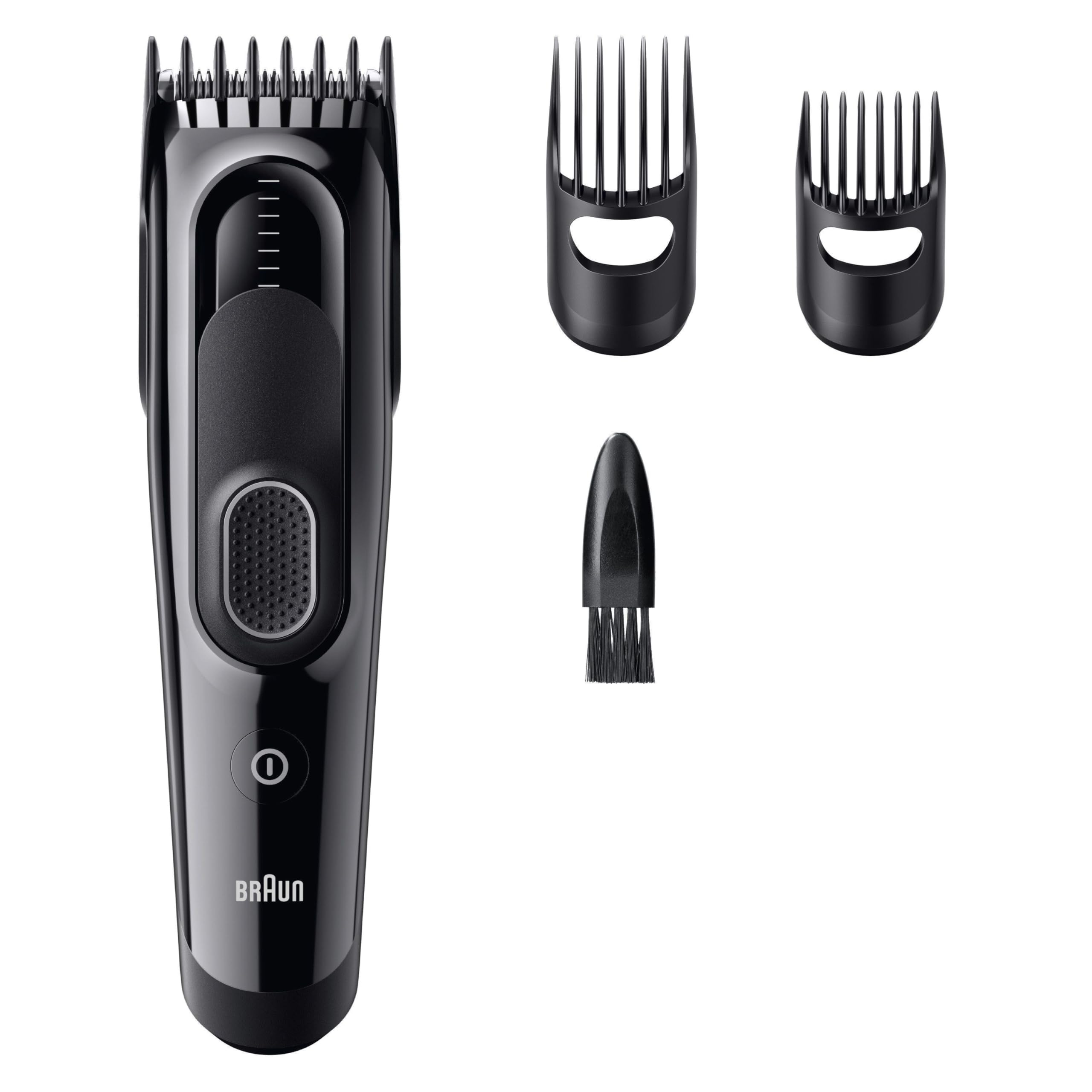 HerrenLux Haarschneider Series 5, Haarschneidemaschine und Rasierapparat für Herren, Haartrimmer mit Ultrascharfe Klingen, HC5530, Schwarz