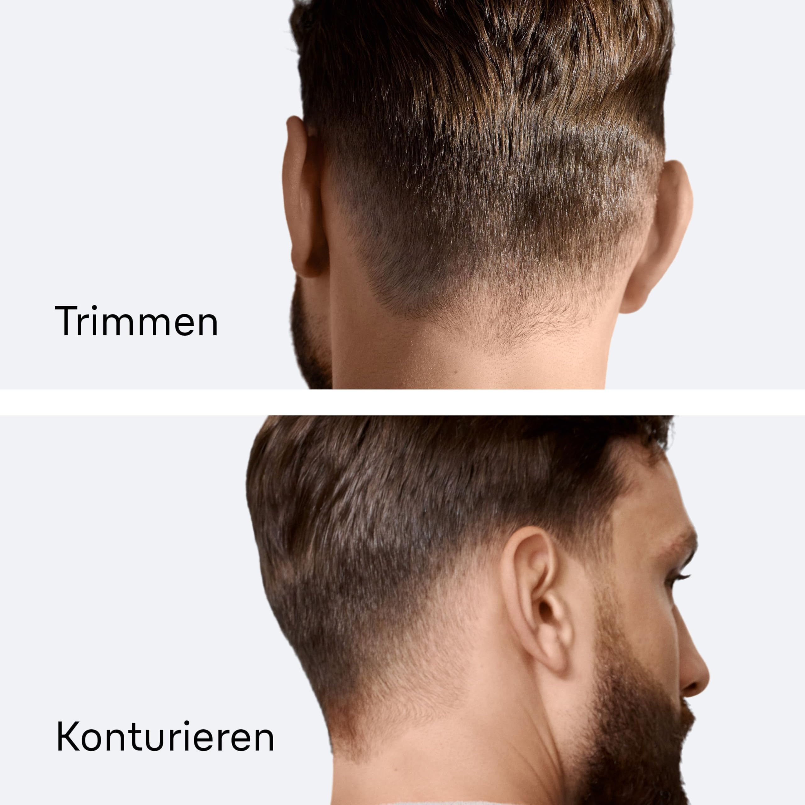 HerrenLux Haarschneider Series 5, Haarschneidemaschine und Rasierapparat für Herren, Haartrimmer mit Ultrascharfe Klingen, HC5530, Schwarz